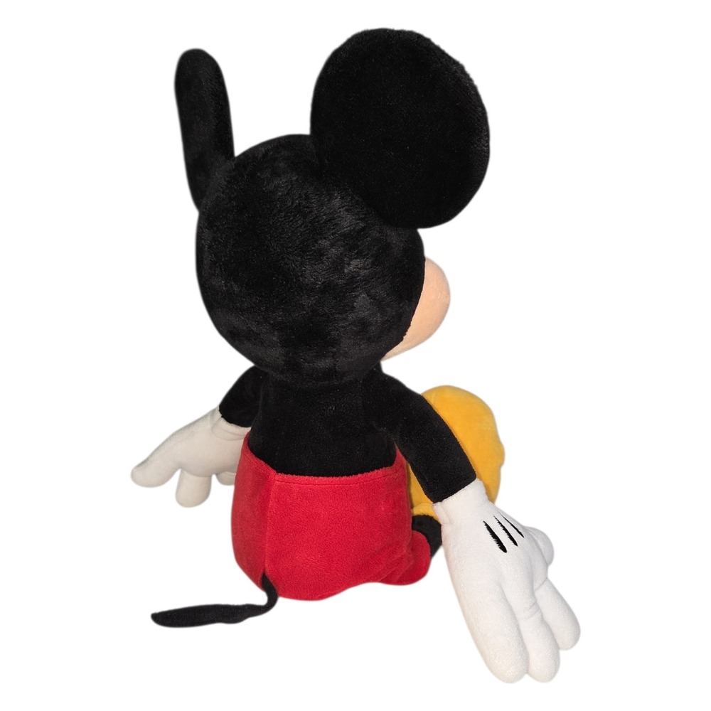 Disney Store Mickey Mouse Plush Classic Red Shorts Yellow Shoes Toy - Picture 4 of 6